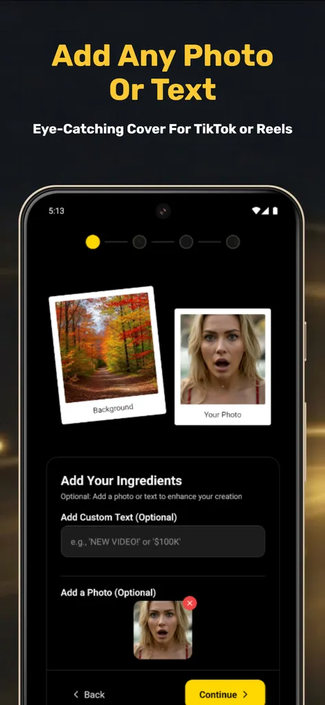 Style quiz results with personalized suggestions